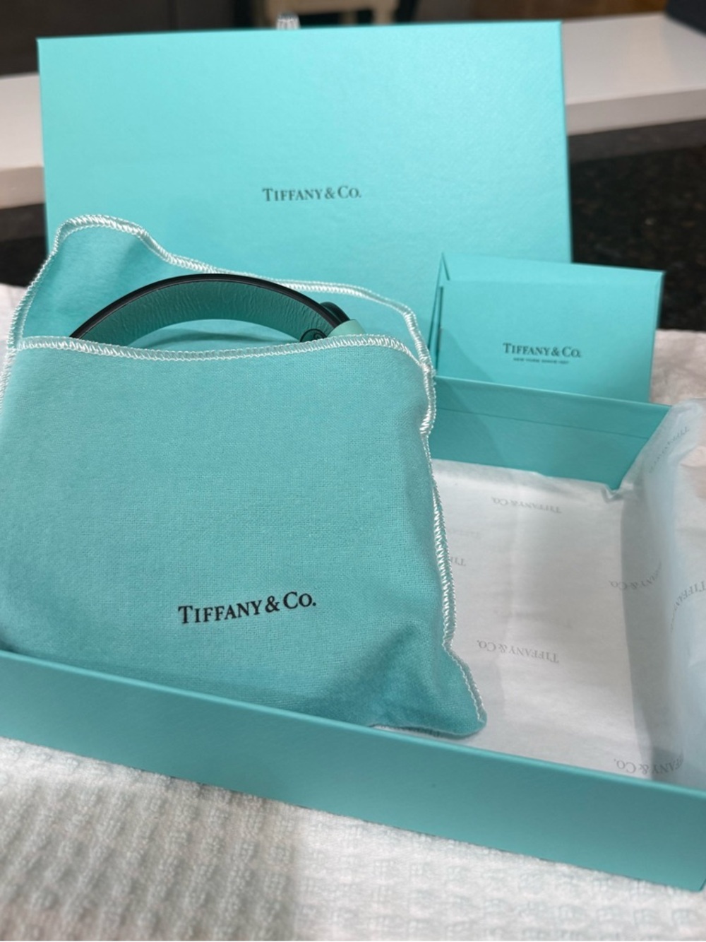 Tiffany & Co. Dog collar with original blue box - Picture 2 of 6